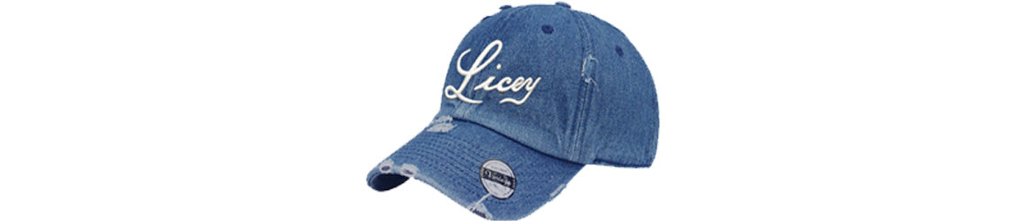 2024 Licey Authentic Fitted 4Fans Hat - Black-Royal