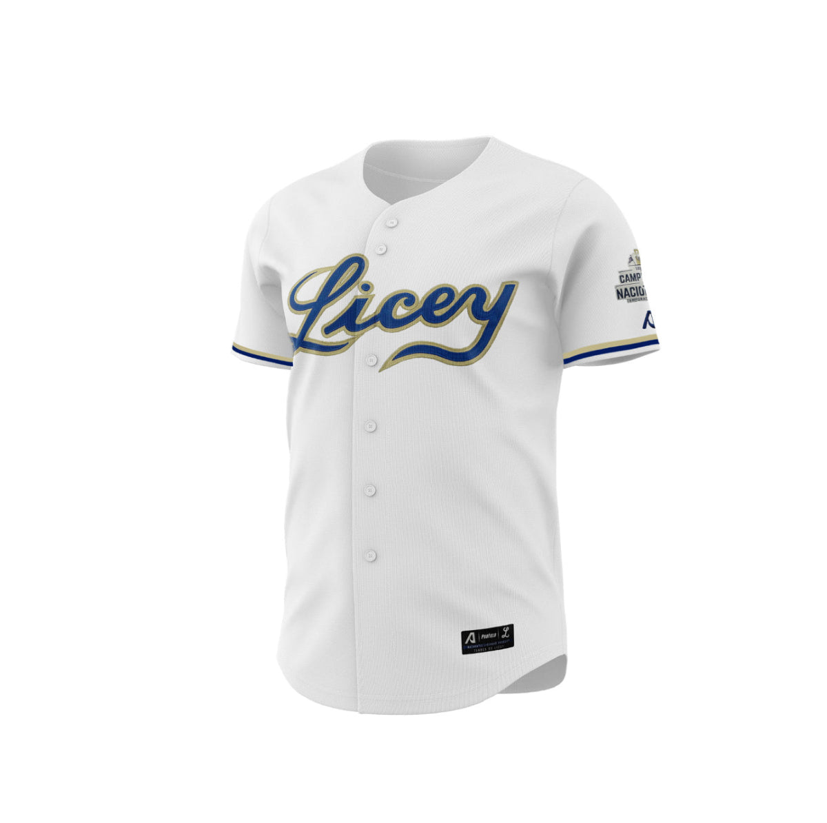 2024-2025 Arrieta Uniform 2024-2025 Arrieta Official Licey Baseball Jersey - Full Button Tigres Del Licey Team Jersey Official Team Jersey