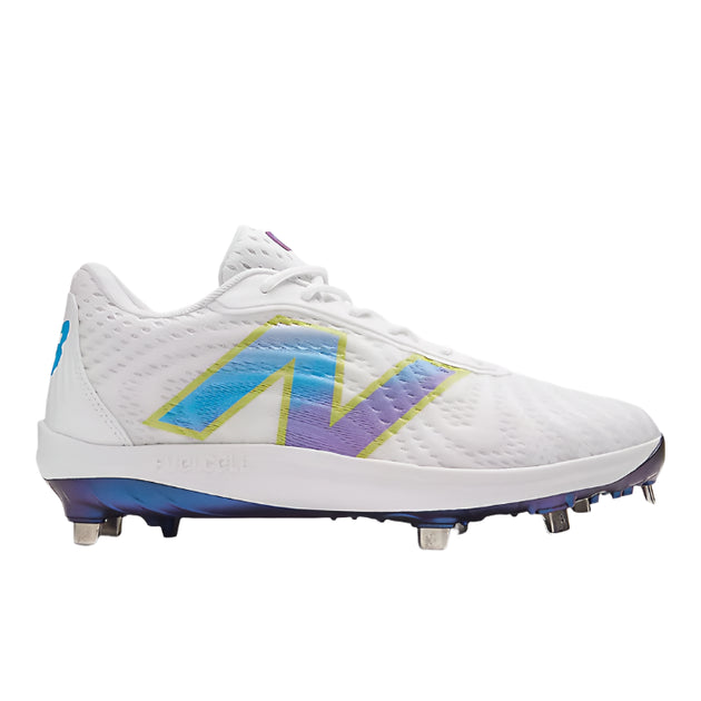 gold new balance metal cleats