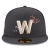 Washington Nationals New Era Graphite City Connect 59FIFTY Fitted hat