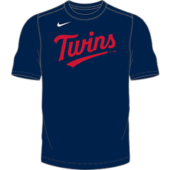 Men's Nike Minnesota Twins 23 Navy Blue T-Shirt