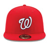 NEW ERA 59FIFTY WASHINGTON NATIONALS GAME AUTHENTIC COLLECTION ON FIELD FITTED HAT
