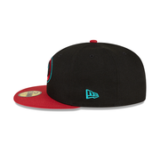 NEW ERA 59FIFTY ARIZONA DIAMONDBACKS 2024 GAME AUTHENTIC COLLECTION ON FIELD FITTED HAT