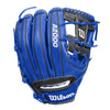 Wilson A2000 1786 11.5" Infield Baseball Glove - Royal/Black - Right Hand Thrower