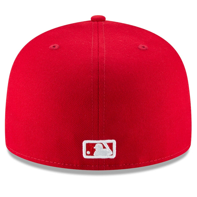 New Era 59FIFTY New York Yankees Fitted Hat Scarlet Red