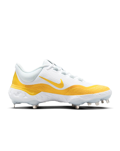 Yellow fashion baseball cleats