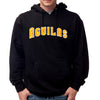 Aguilas Black Hoodie with separate letters logo (White/Gold)