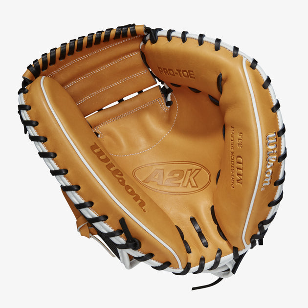 Wilson a2k catchers mitt top 32.5