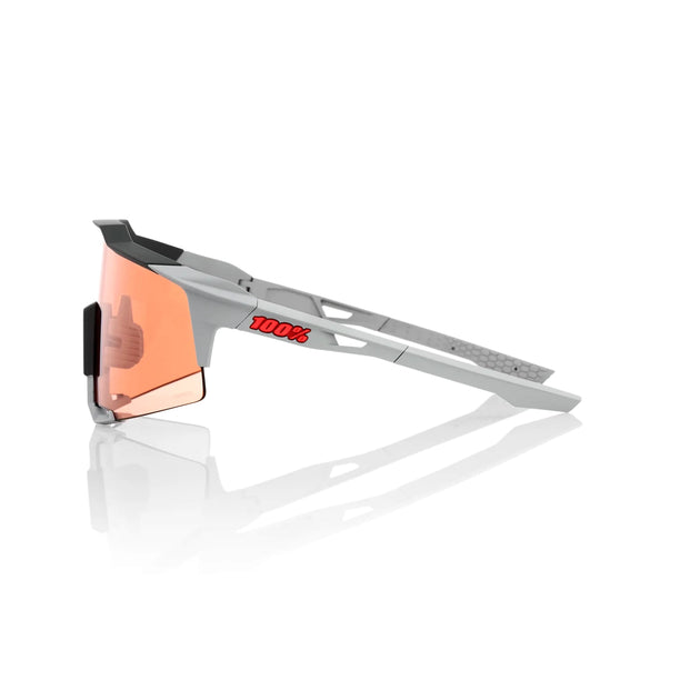 100% Speedcraft XS Lunettes - Smoke Lens - Puddy Pink White + Clear 100% Speedcraft XS Lunettes - Smoke Lens - Puddy Pink White + Clear