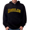 Aguilas Black Hoodie with separate letters logo
