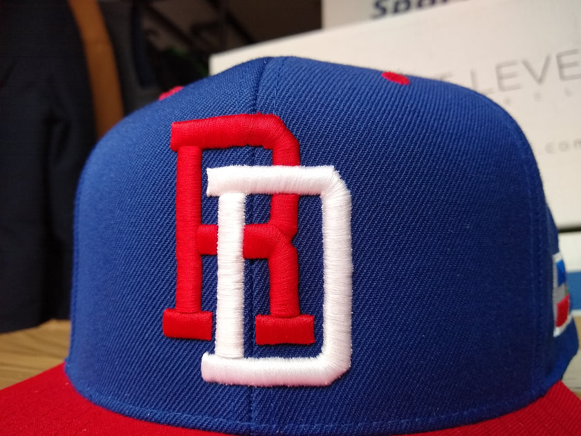 Puerto Rico Snapback Royal and Red hats – Peligro Sports