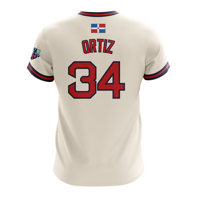 Men's Nike David Ortiz Red Boston Sox Name & Number T-Shirt Size: Extra Large