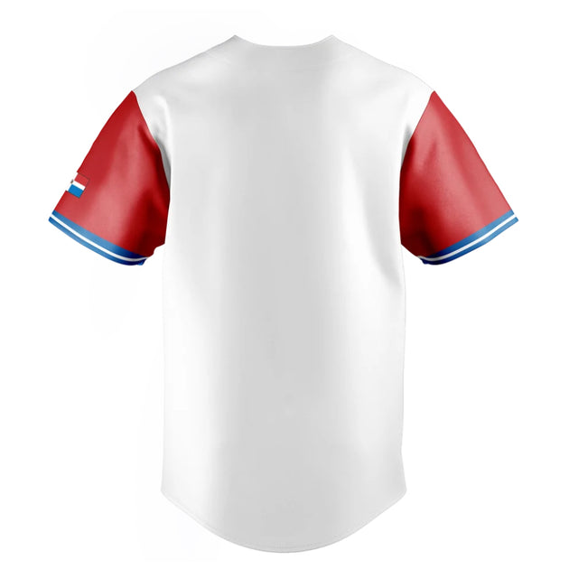 V-NECK SUBLIMATED BASEBALL JERSEYS - Peligro Sublimated Jerseys