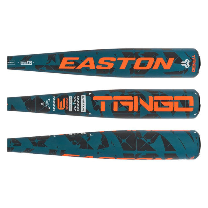 2025 Easton Tango BBCOR (-3)  1-Piece Alloy Baseball Bat | ALX100™, Balanced Swing, Concave End Cap – EBB5TNG3