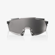 100% KORBIN Gloss Black Chrome Sport Performance Sunglasses – HiPER® Silver Mirror Lens