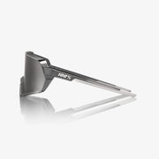 100% KORBIN Gloss Black Chrome Sport Performance Sunglasses – HiPER® Silver Mirror Lens