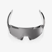 100% KORBIN Gloss Black Chrome Sport Performance Sunglasses – HiPER® Silver Mirror Lens