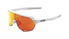 100% S2 Soft Tact Off White Cycling Sunglasses – HiPER® Red Multilayer Mirror Lens - 60006-00007