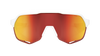 100% S2 Soft Tact Off White Cycling Sunglasses – HiPER® Red Multilayer Mirror Lens - 60006-00007