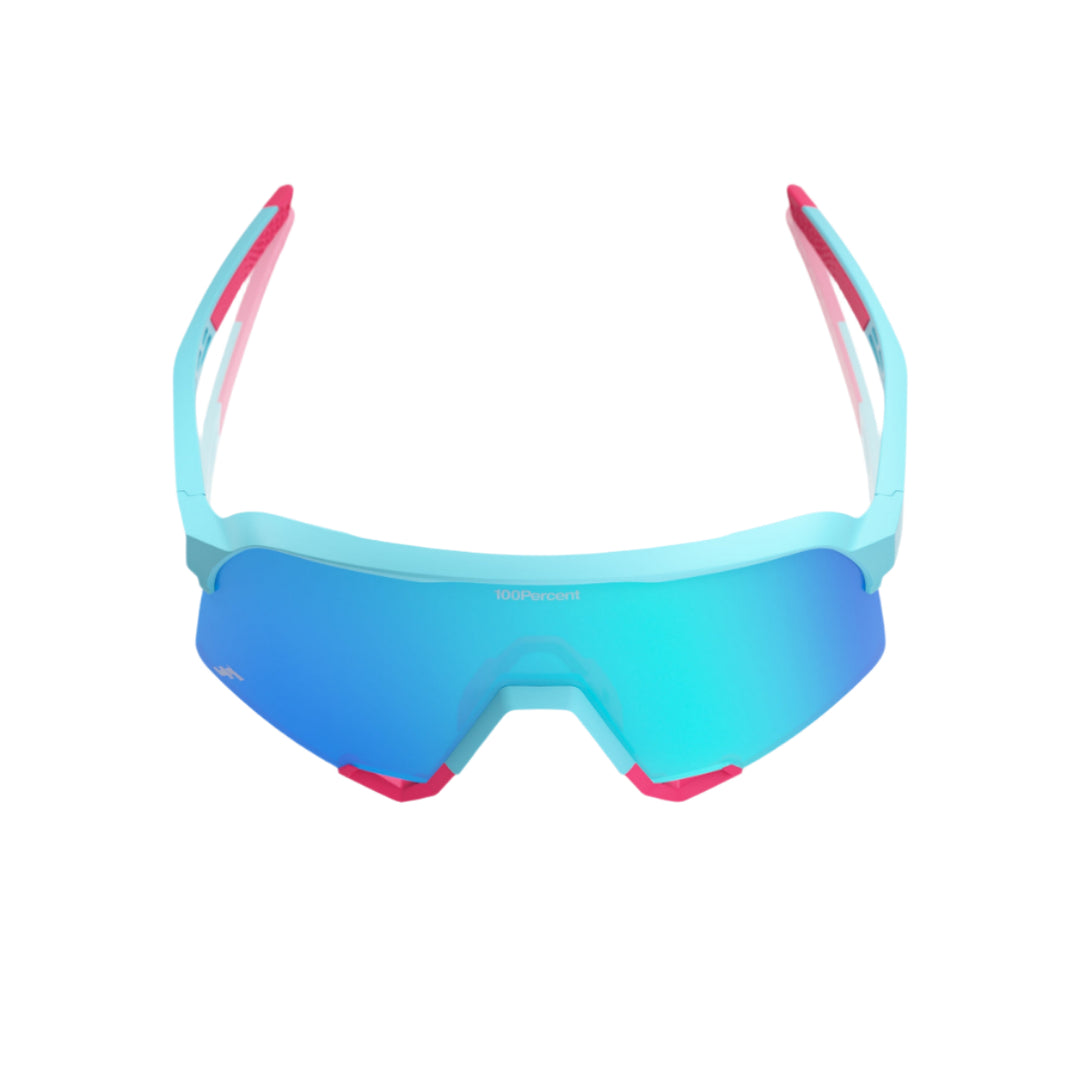 100% S3 LE TATIS 4 Soft Tac Blue - Blue Topaz Mirror Lens - (61005-00002)4