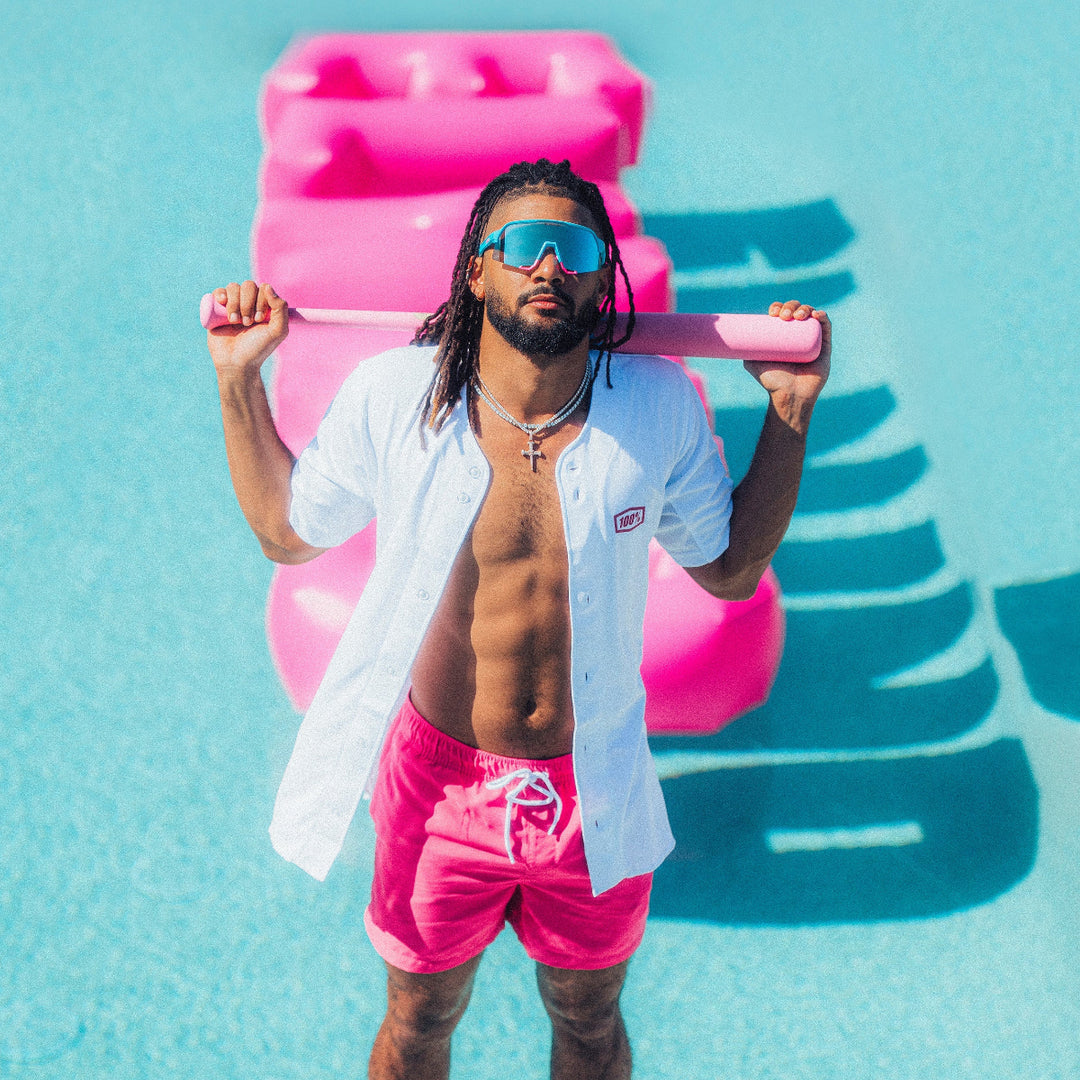 100% S3 LE TATIS 4 Soft Tac Blue - Blue Topaz Mirror Lens - (61005-00002)5