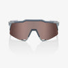 100% S3 Soft Tact Two Tone Cycling Sunglasses – HiPER® Silver Mirror Lens