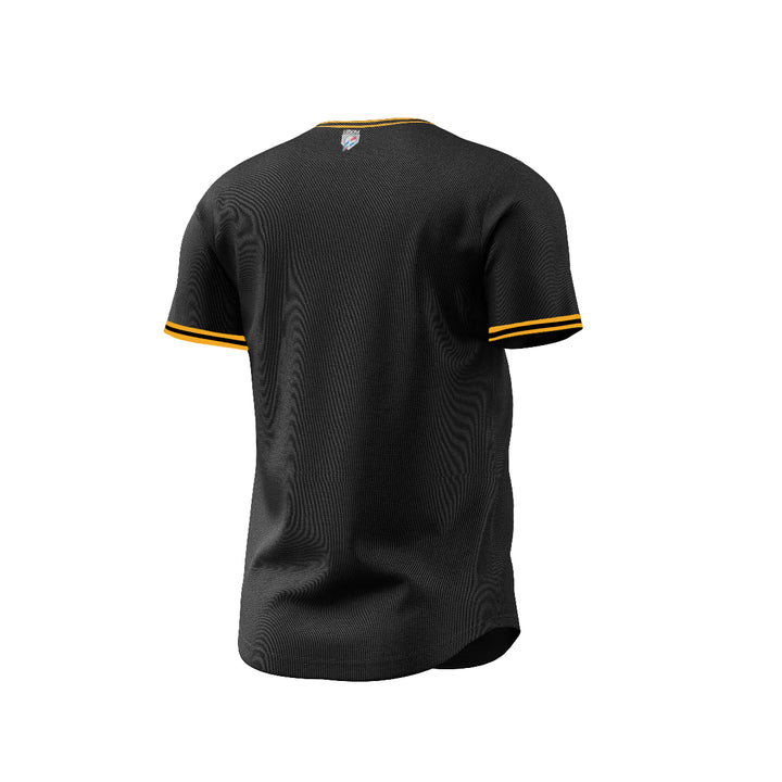2024-2025 OFFICIAL Aguilas Cibaenas Full Button Jersey - Black1