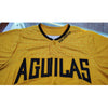 2024-2025 OFFICIAL Aguilas Cibaenas Full Button Jersey - Gold3