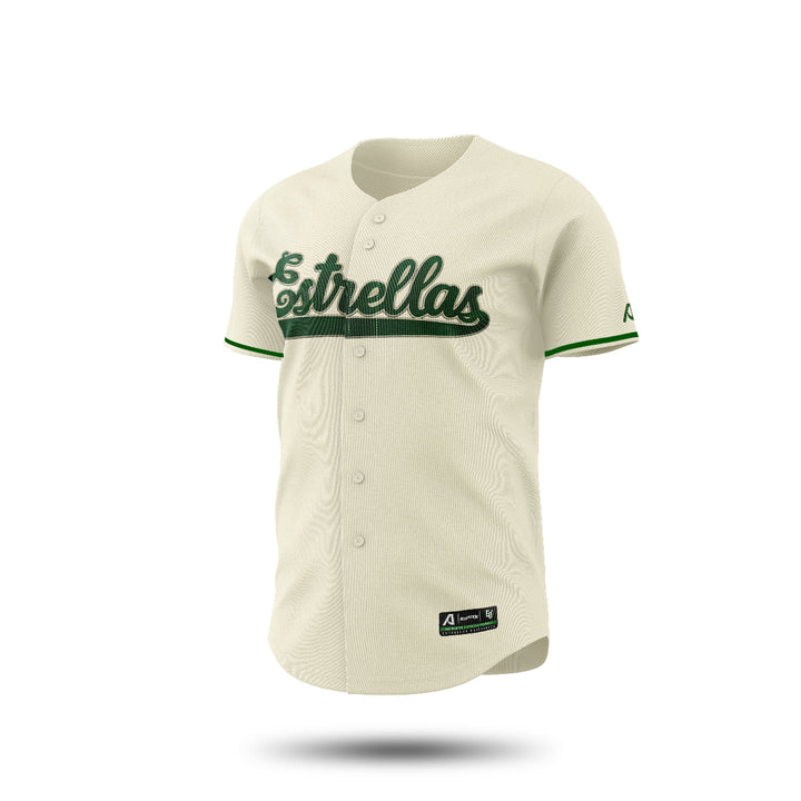 2024-2025 OFFICIAL Estrellas Orientales Full Button Jersey_Beige