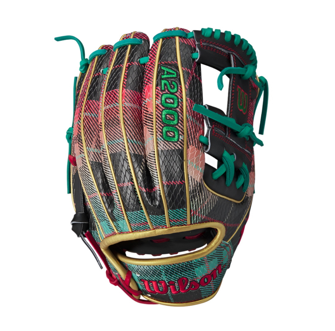 2024 CHRISTMAS PLAID A2000 1786SS 11.5” INFIELD BASEBALL GLOVE