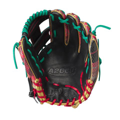 2024 CHRISTMAS PLAID A2000 1786SS 11.5” INFIELD BASEBALL GLOVE1