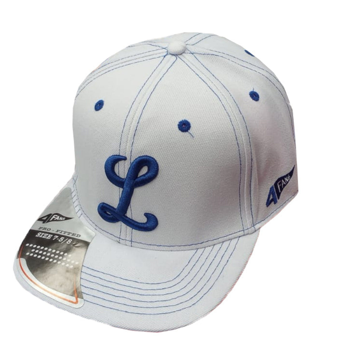2024 Licey 4Fans Fitted Hat_RoyalWhite1