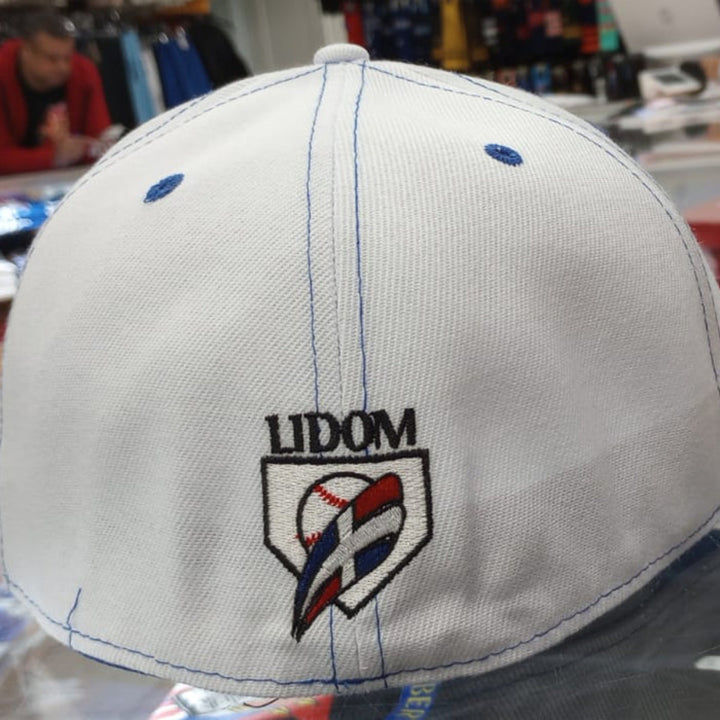 2024 Licey 4Fans Fitted Hat_RoyalWhite2