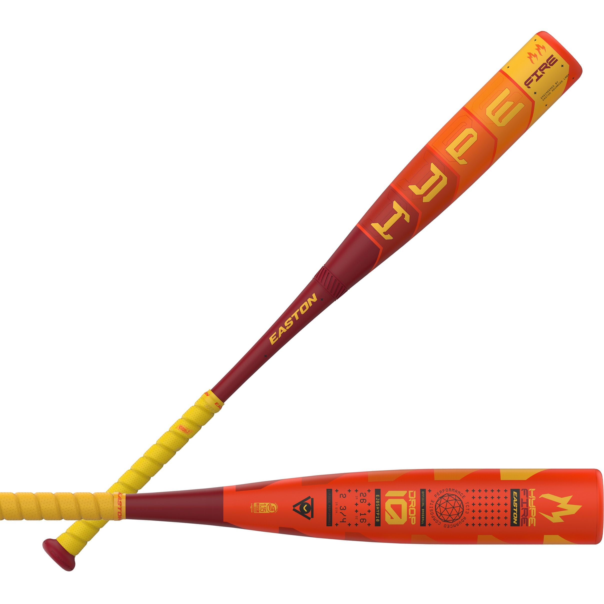 2025 Easton Hype Fire USSSA - Composite Bat - EUT5HYP – Peligro Sports
