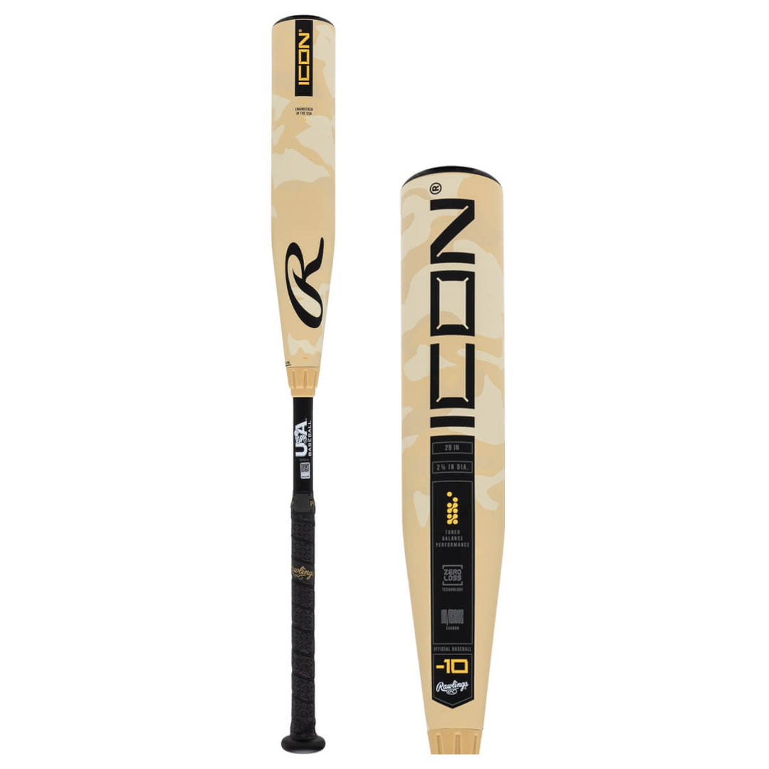 2025 Rawlings Icon (-10) USA Baseball Bat-RUS5I10