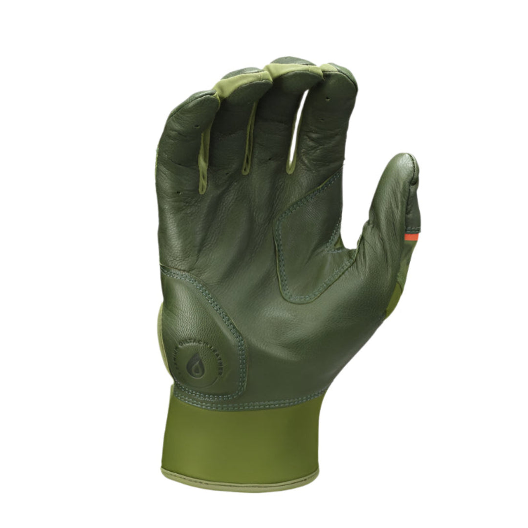 2025 Rawlings Workhorse Adult Baseball Batting Gloves - WH25BG_MilitaryGreen