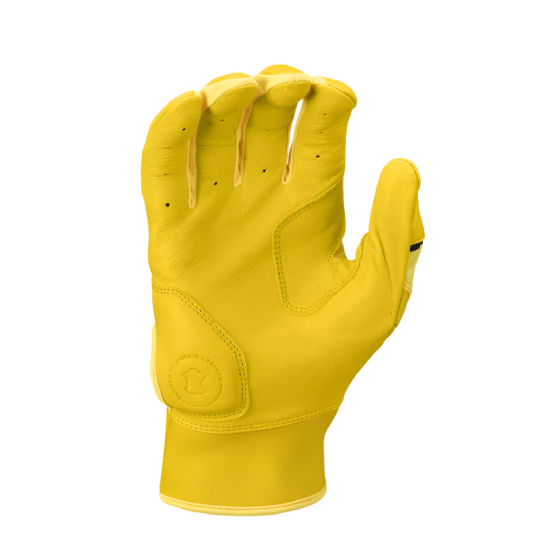 2025 Rawlings Workhorse Adult Baseball Batting Gloves - WH25BG_Yellow