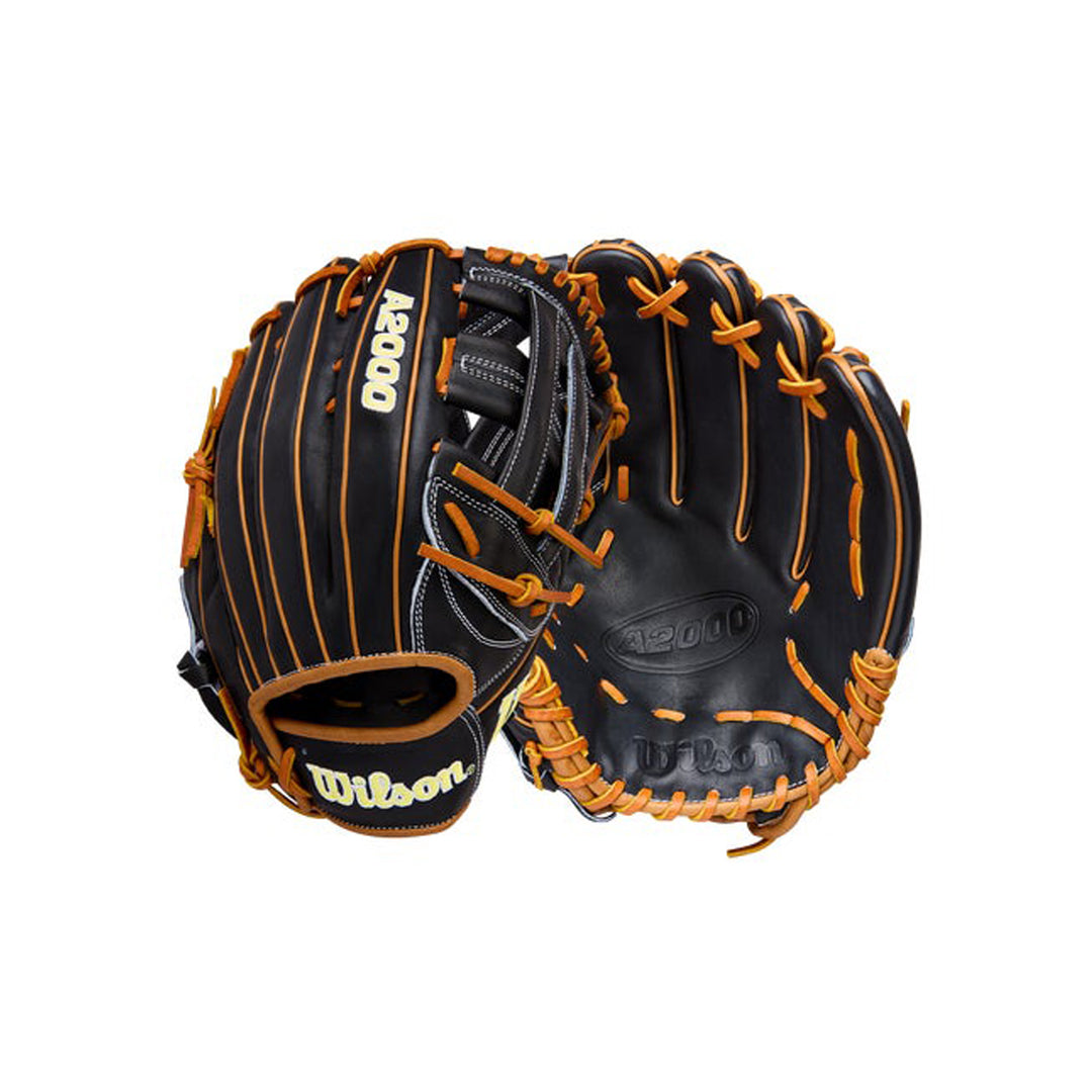 2026 Wilson A2000 1750 Dual Post Web deep pocket outfield baseball glove Front and Back view