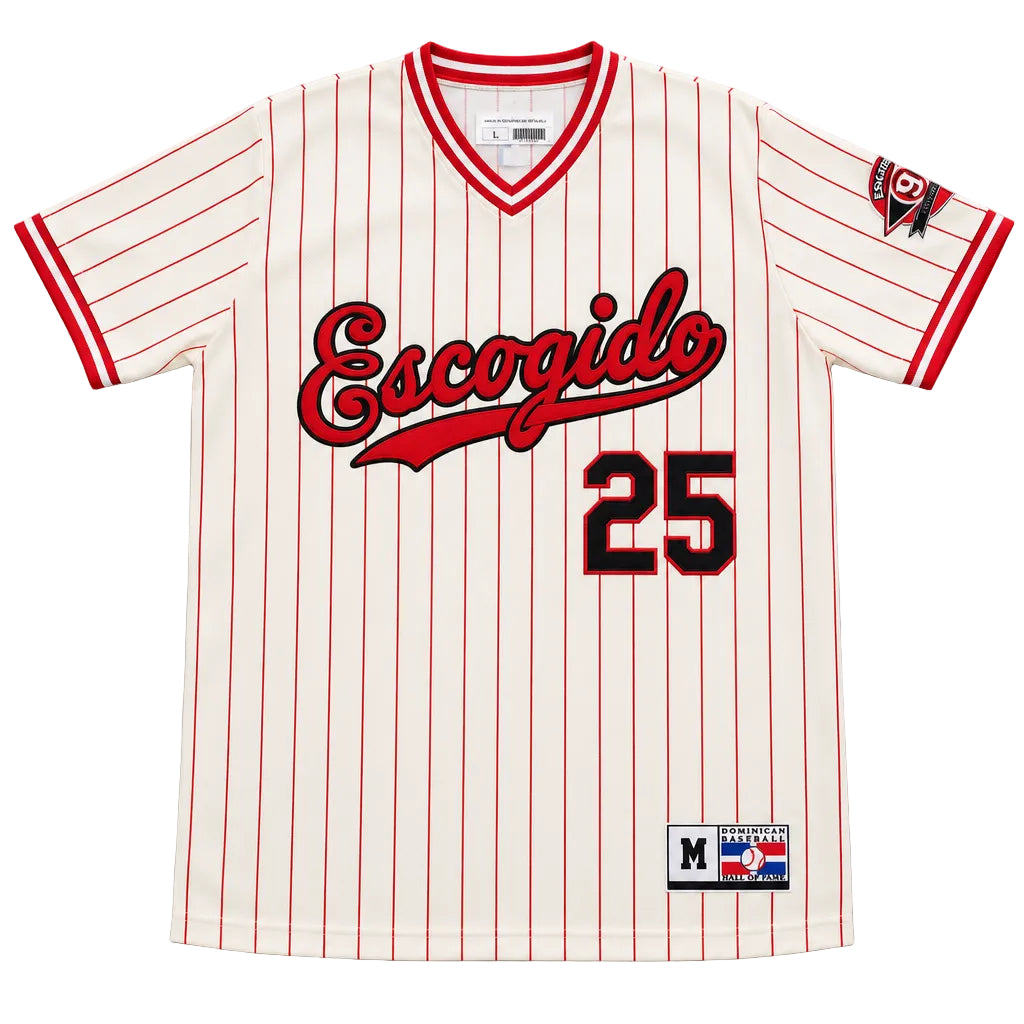 Dominican Hall of Fame - Leones del Escogido - SOSA 25 - Cream