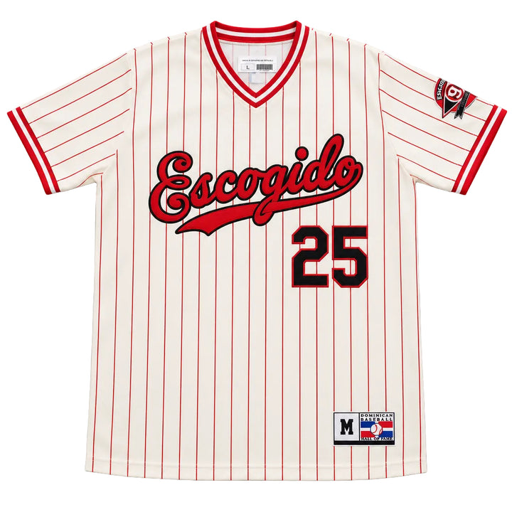 Dominican Hall of Fame - Leones del Escogido - SOSA 25 - Cream