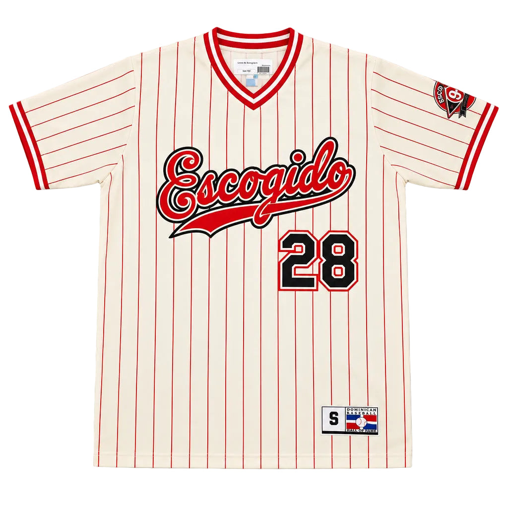 Dominican Hall of Fame - Leones del Escogido - GUERRERO 28 - Cream