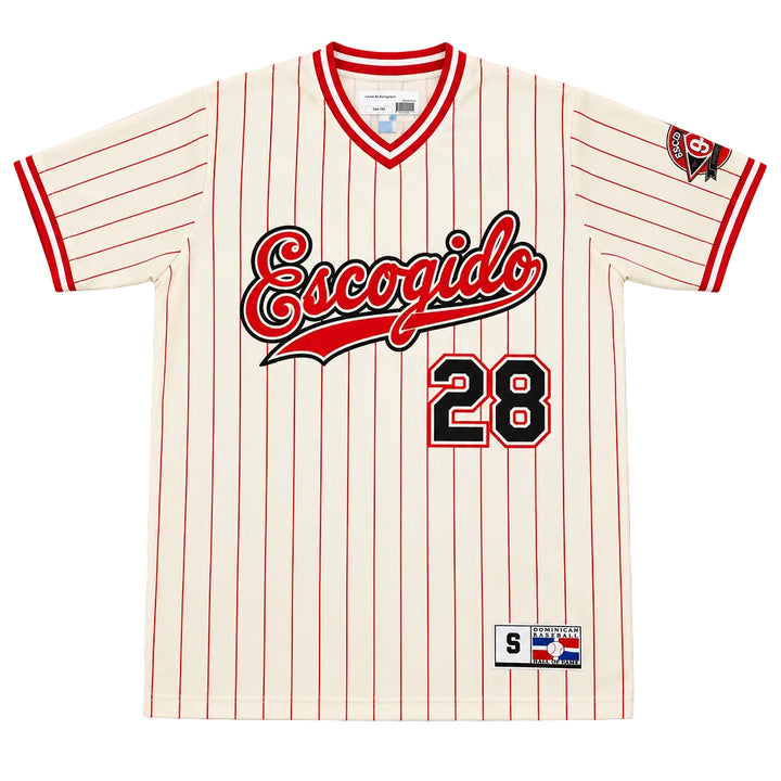 Dominican Hall of Fame - Leones del Escogido - GUERRERO 28 - Cream