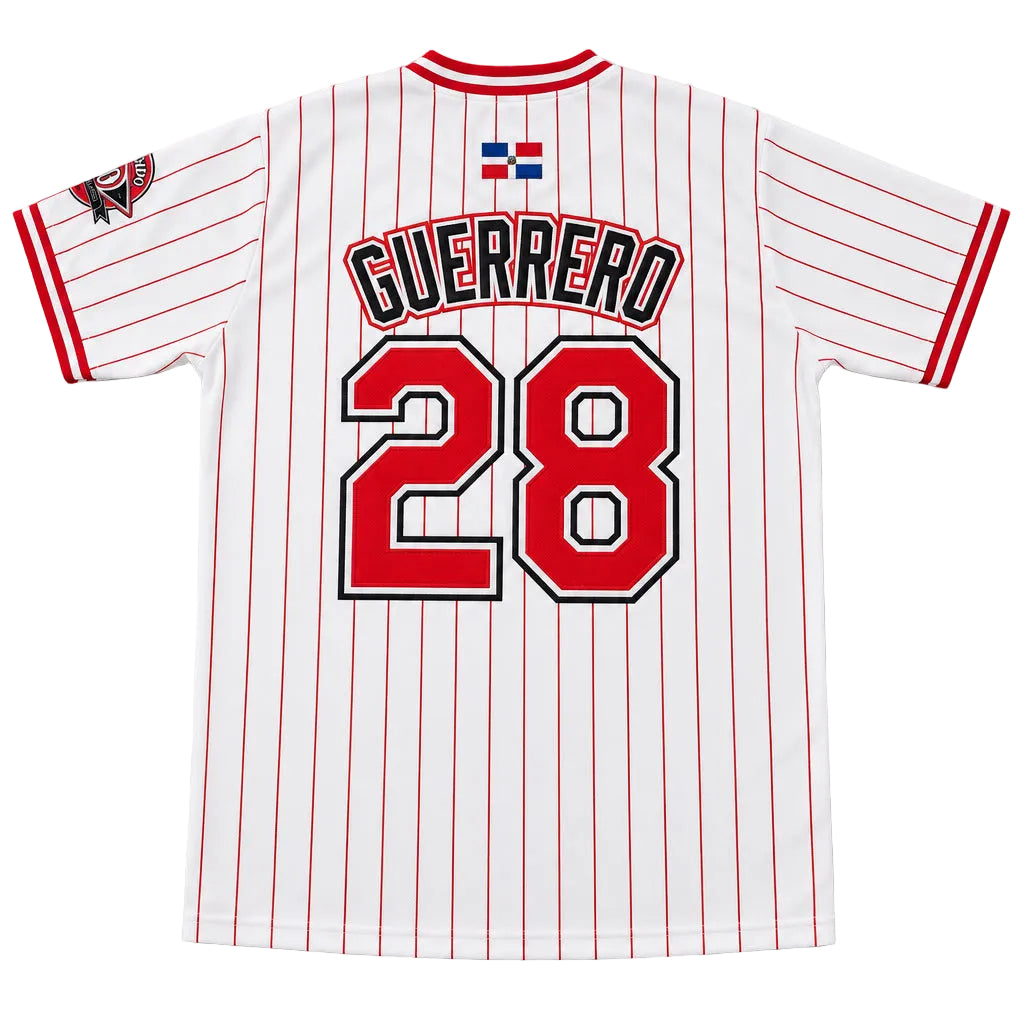Dominican Hall of Fame - Leones del Escogido - GUERRERO 28 - Cream