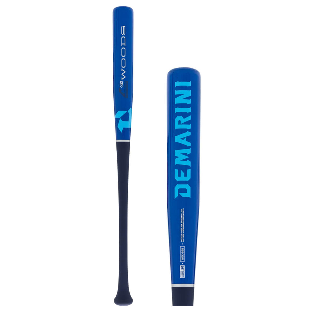 2026 DeMarini The Woods Blue BBCOR Composite Baseball Bat - (WBD2649010)