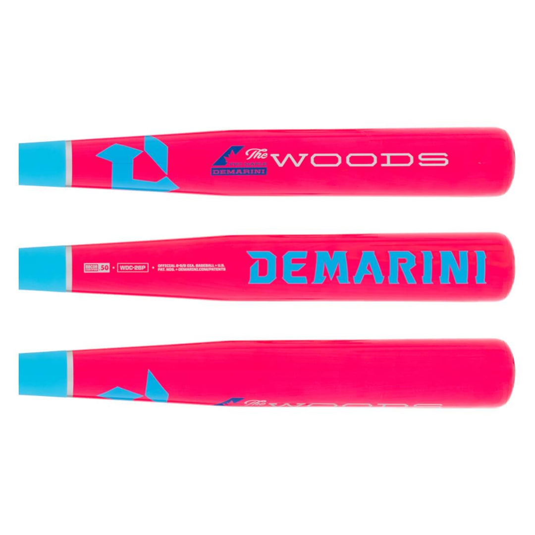 2026 DeMarini The Woods Pink BBCOR Composite Baseball Bat - (WBD2640010)1