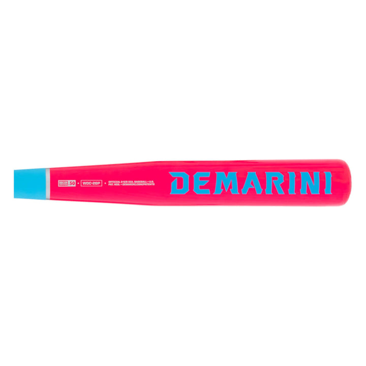 2026 DeMarini The Woods Pink BBCOR Composite Baseball Bat - (WBD2640010)3