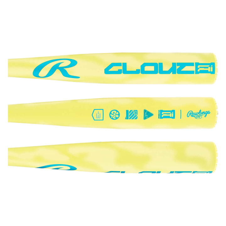 2026 Rawlings CLOUT Ai BBCOR Baseball Bat - (RBB6C3)1