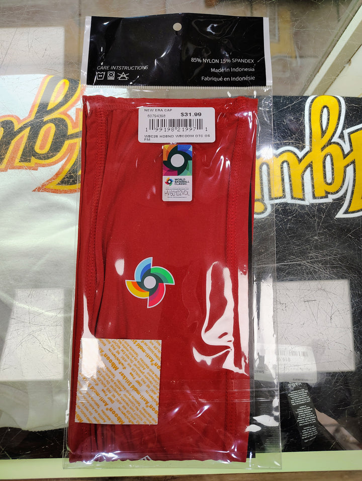 2026 World Baseball Classic New Era Dominican Republic Headband – Official WBC Headband