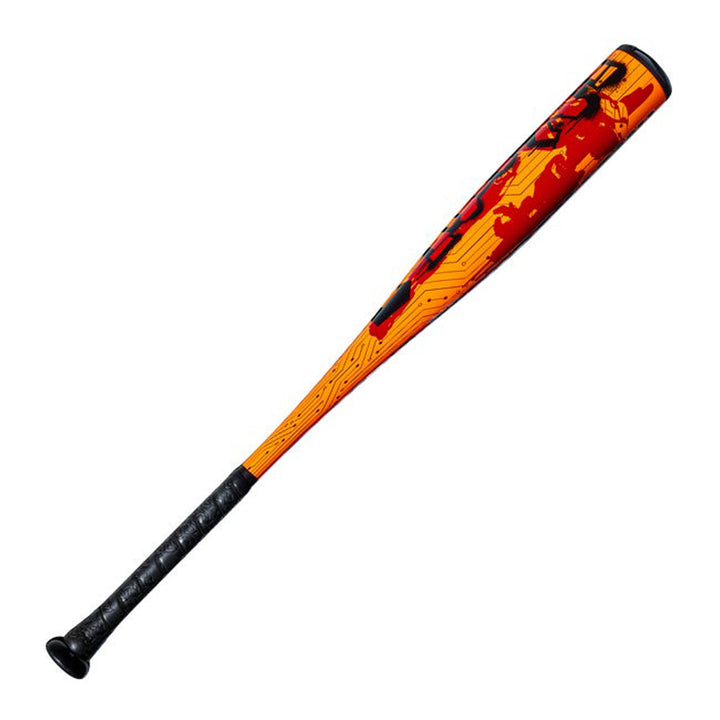 DeMarini Exile WBD2719010 X14 Alloy barrel Orange Red Black reverse graphics