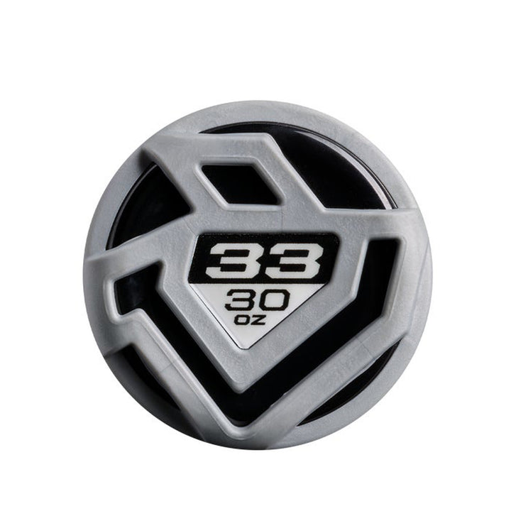 DeMarini Omega WBD2702010 lightweight composite Tracer End Cap detail